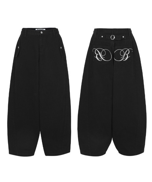 BLACKUP（ブラックアップ）の「[MADE] ピーコックバルーンコットンパンツ（その他パンツ・レディース・ブラック・SMALL/MEDIUM）」の13枚目の写真