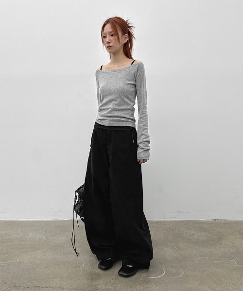 BLACKUP（ブラックアップ）の「[MADE] ピーコックバルーンコットンパンツ（その他パンツ・レディース・ブラック・SMALL/MEDIUM）」の11枚目の写真