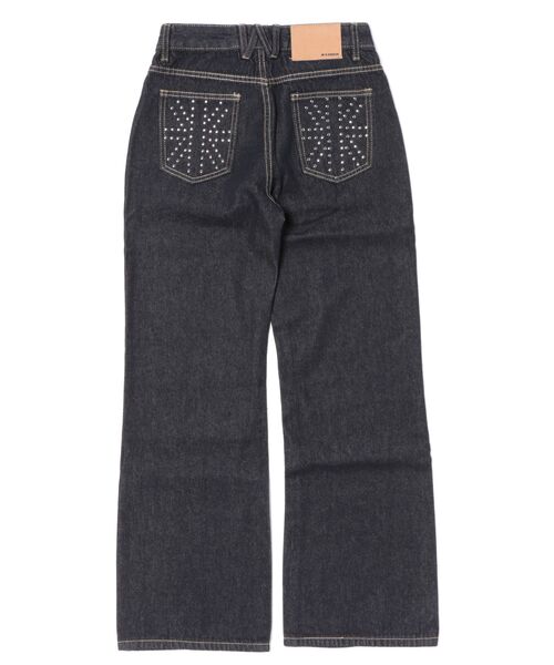 UP START（アップスタート）の「【LAMPOON】スイッチングウエストデニムパンツ（デニムパンツ・レディース・ネイビー・LARGE/MEDIUM/SMALL）」の12枚目の写真