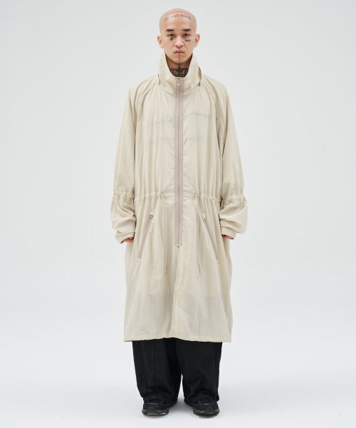 AJOBYAJO（アジョバイアジョ）の「Nylon Oversized Windbreaker [BEIGE]（ナイロンジャケット・レディース・その他・FREE）」の7枚目の写真