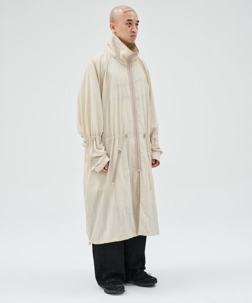 AJOBYAJO（アジョバイアジョ）の「Nylon Oversized Windbreaker [BEIGE]（ナイロンジャケット・レディース・その他・FREE）」の8枚目の写真