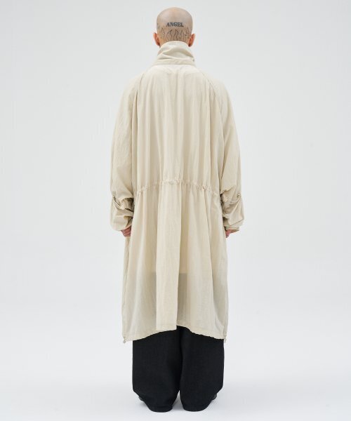 AJOBYAJO（アジョバイアジョ）の「Nylon Oversized Windbreaker [BEIGE]（ナイロンジャケット・レディース・その他・FREE）」の9枚目の写真