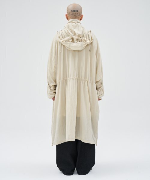 AJOBYAJO（アジョバイアジョ）の「Nylon Oversized Windbreaker [BEIGE]（ナイロンジャケット・レディース・その他・FREE）」の10枚目の写真