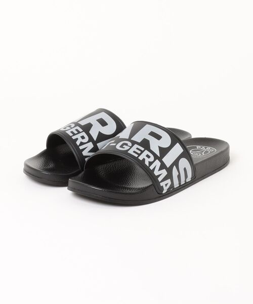 PARIS SAINT-GERMAIN(パリサンジェルマン)の「Paris Saint-Germain シャワーサンダル_BK×SV・L(サンダル・レディース・ブラック×シルバー・L)」の4枚目の写真