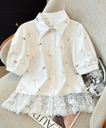 花柄レース」に該当するシャツ/ブラウスファッション通販 - ZOZOTOWN