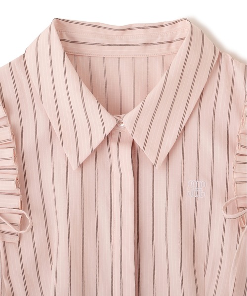 JILL by JILL STUART（ジルバイジルスチュアート）の「ショルダーフリルブラウス（シャツ/ブラウス・レディース・ピンク系その他/ホワイト/ブルー系その他・FREE）」の13枚目の写真