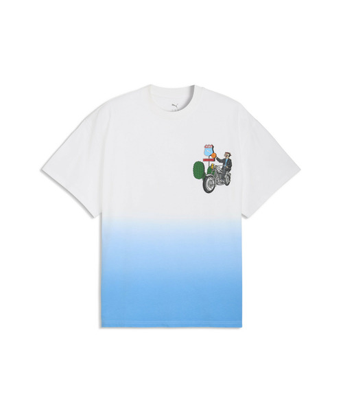 PUMA(プーマ)の「PUMA プーマ メンズ バスケットボール ザ ATW ディラン 半袖 Tシャツ III(Tシャツ/カットソー・メンズ・ホワイト・SMALL/MEDIUM/LARGE/X-LARGE)」の2枚目の写真