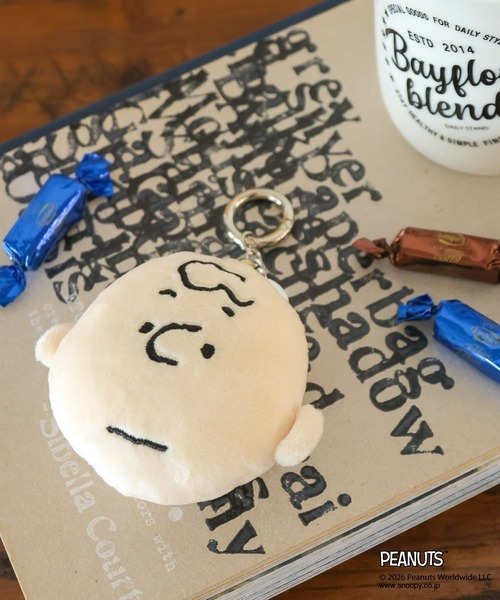 PEANUTS×BAYFLOW】フェイスぬいキーチャーム（キーホルダー）｜PEANUTS