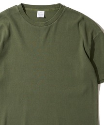 【SEABEES/シービーズ】ピグメントテレコクルーネックTシャツ