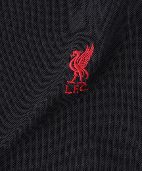 417 EDIFICE(フォーワンセブンエディフィス)の「【Liverpool FC / リバプール FC】 LINE POLO SH(Tシャツ/カットソー・メンズ・ブルー/グリーン/ブラック/ホワイト・X-LARGE/LARGE/MEDIUM)」の6枚目の写真