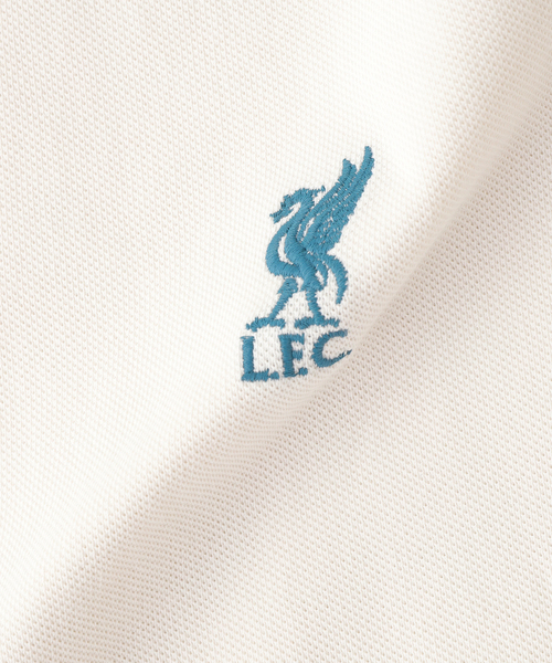 417 EDIFICE(フォーワンセブンエディフィス)の「【Liverpool FC / リバプール FC】 LINE POLO SH(Tシャツ/カットソー・メンズ・ブルー/グリーン/ブラック/ホワイト・X-LARGE/LARGE/MEDIUM)」の7枚目の写真
