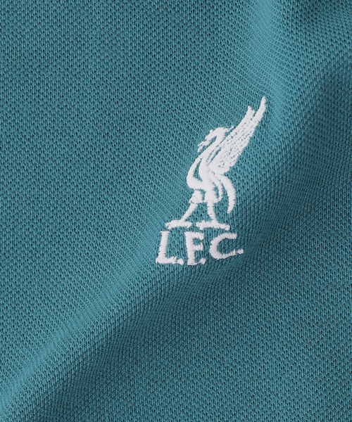 417 EDIFICE(フォーワンセブンエディフィス)の「【Liverpool FC / リバプール FC】 LINE POLO SH(Tシャツ/カットソー・メンズ・ブルー/グリーン/ブラック/ホワイト・X-LARGE/LARGE/MEDIUM)」の8枚目の写真