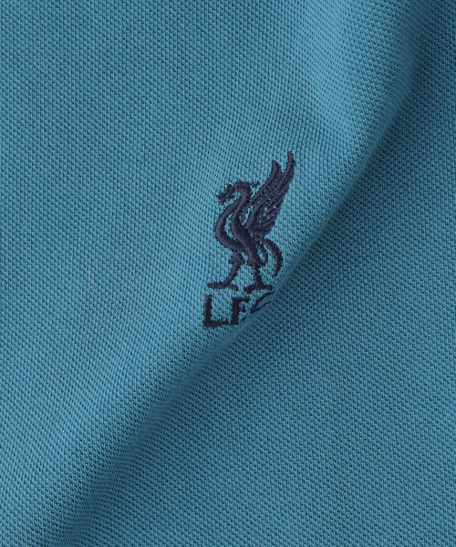 417 EDIFICE(フォーワンセブンエディフィス)の「【Liverpool FC / リバプール FC】 LINE POLO SH(Tシャツ/カットソー・メンズ・ブルー/グリーン/ブラック/ホワイト・X-LARGE/LARGE/MEDIUM)」の9枚目の写真