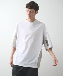 【N.HOOLYWOOD】〈別注〉メッシュ切り替えミルスペックTEE