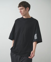 【N.HOOLYWOOD】〈別注〉メッシュ切り替えミルスペックTEE