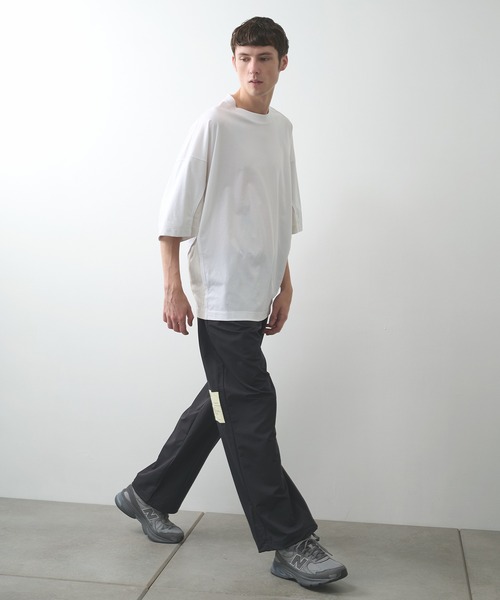 N.HOOLYWOOD（N.ハリウッド）の「【N.HOOLYWOOD】〈別注〉メッシュ切り替えミルスペックTEE（Tシャツ/カットソー・メンズ・ブラック/ネイビー/ホワイト・38）」の15枚目の写真