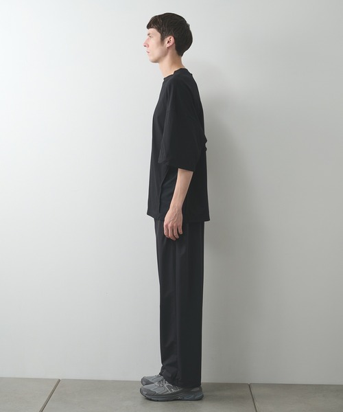 N.HOOLYWOOD（N.ハリウッド）の「【N.HOOLYWOOD】〈別注〉メッシュ切り替えミルスペックTEE（Tシャツ/カットソー・メンズ・ブラック/ネイビー/ホワイト・38）」の10枚目の写真