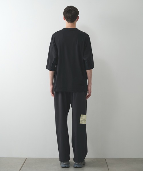 N.HOOLYWOOD（N.ハリウッド）の「【N.HOOLYWOOD】〈別注〉メッシュ切り替えミルスペックTEE（Tシャツ/カットソー・メンズ・ブラック/ネイビー/ホワイト・38）」の9枚目の写真