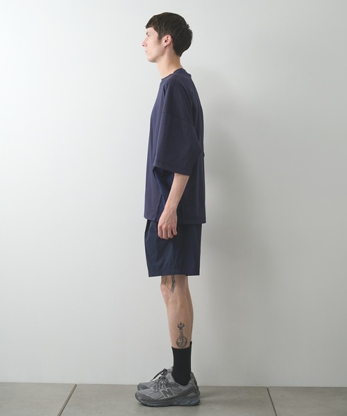 N.HOOLYWOOD（N.ハリウッド）の「【N.HOOLYWOOD】〈別注〉メッシュ切り替えミルスペックTEE（Tシャツ/カットソー・メンズ・ブラック/ネイビー/ホワイト・38）」の5枚目の写真