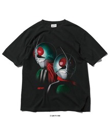 仮面ライダー | 仮面ライダー x HOMEGAME - 仮面ライダー1号&2号 TEE HG260107(Tシャツ/カットソー)