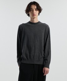 CINOH（チノ）の「15.5 MICRON WOOL CREW NECK KNIT（ニット/セーター）」