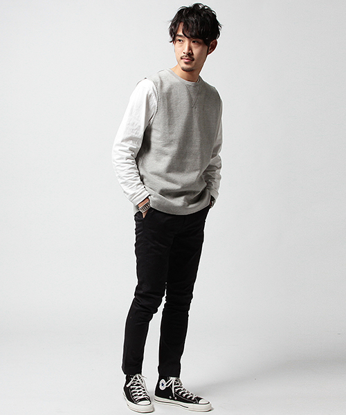 BEAMS(ビームス)の「BEAMS / スウェットベスト(ベスト・メンズ・ブラック系その他/ブラック・LARGE/MEDIUM)」の3枚目の写真