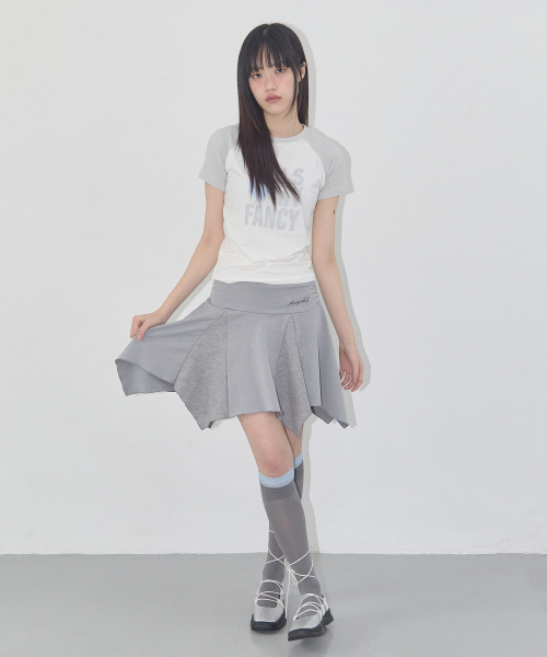 FANCY CLUB(ファンシークラブ)の「ガールズマイファンシーティー (グレー) F25QB105(Tシャツ/カットソー・レディース・その他・ONE SIZE)」の2枚目の写真