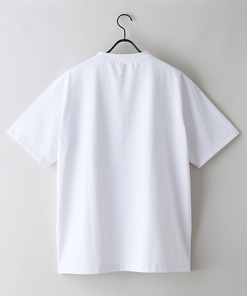 JEANS MATE(ジーンズメイト)の「【HEAT BLOCKER/ヒートブロッカー】【まるで着る日傘!遮熱&UVカット】コットンライク プリントTシャツ レトロサーフ 吸水速乾 アンチピリング イージーケア ユニセックス(Tシャツ/カットソー・メンズ・ホワイト系その他/グリーン系その他/グリーン系その他2/ブルー系その他2・MEDIUM/LARGE/X-LARGE)」の11枚目の写真