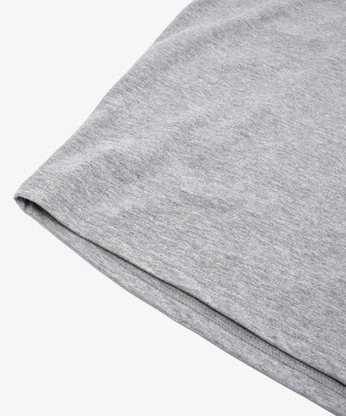 UNDEROFF(アンダーオフ)の「メンズ コットン 半袖 リアル クロップTシャツ ホワイト(Tシャツ/カットソー・メンズ・ホワイト・LARGE/X-LARGE/MEDIUM)」の5枚目の写真