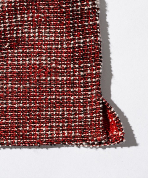 CASPER JOHN(キャスパージョン)の「Boucle over shirts/ブークレオーバーシャツ(シャツ/ブラウス・メンズ・ブラック/レッド・LARGE/MEDIUM/SMALL/X-SMALL)」の14枚目の写真
