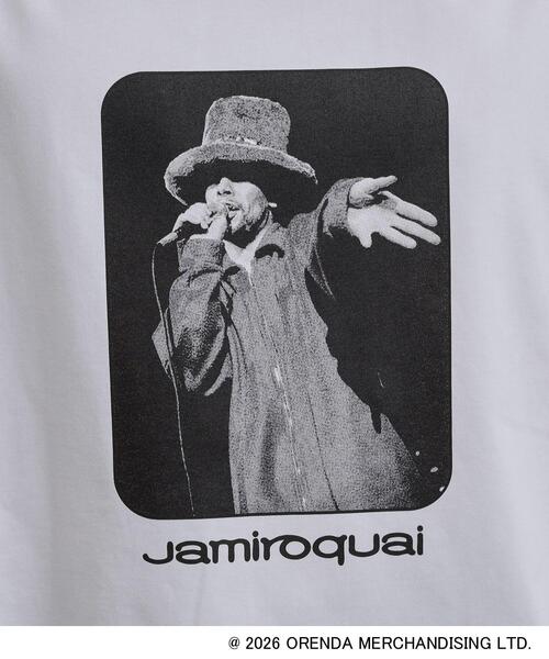tk.TAKEO KIKUCHI（ティーケータケオキクチ）の「【Music Selection】Jamiroquai／ジャミロクワイ Tシャツ（Tシャツ/カットソー・メンズ・ブラック/ホワイト・03/02）」の14枚目の写真