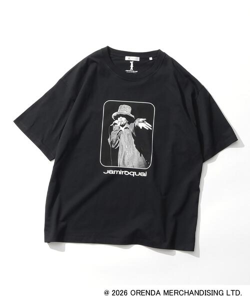 tk.TAKEO KIKUCHI（ティーケータケオキクチ）の「【Music Selection】Jamiroquai／ジャミロクワイ Tシャツ（Tシャツ/カットソー・メンズ・ブラック/ホワイト・03/02）」の16枚目の写真