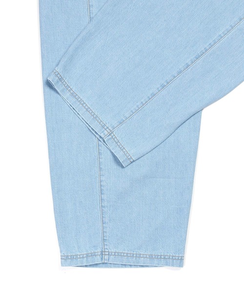 The DUFFER of ST.GEORGE(ザダファーオブセントジョージ)の「BROKEN DENIM EASY BARREL PANTS:バルーンシルエット バレルデニムパンツ / ライトオンス / ヴィンテージ加工 / イージーパンツ(デニムパンツ・メンズ・ライトインディゴブルー・X-LARGE/MEDIUM/SMALL/LARGE)」の8枚目の写真