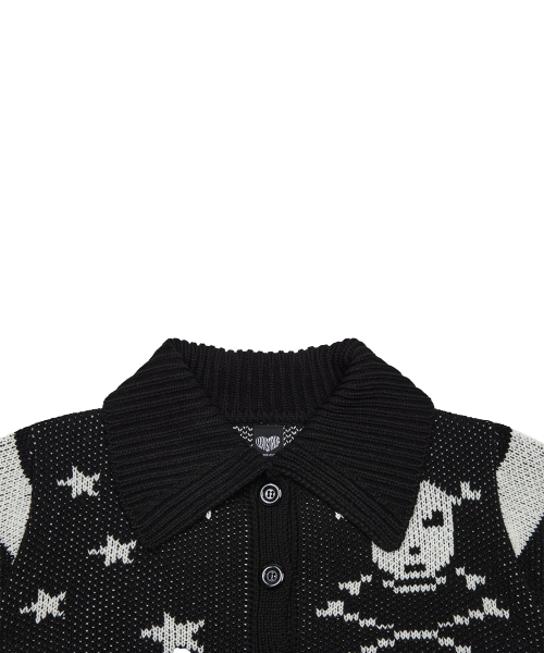 LUVISTRUE(ラヴイズトゥルー)の「EV SKELETON KNIT CARDIGAN(BLACK)(カーディガン/ボレロ・レディース・その他・FREE)」の4枚目の写真