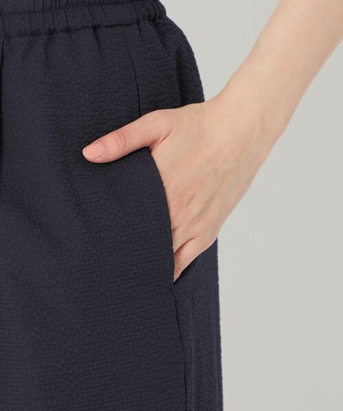 S.ESSENTIALS（エスエッセンシャルズ）の「サッカーストレートイージーパンツ（その他パンツ・レディース・グリーン系その他4・38）」の8枚目の写真
