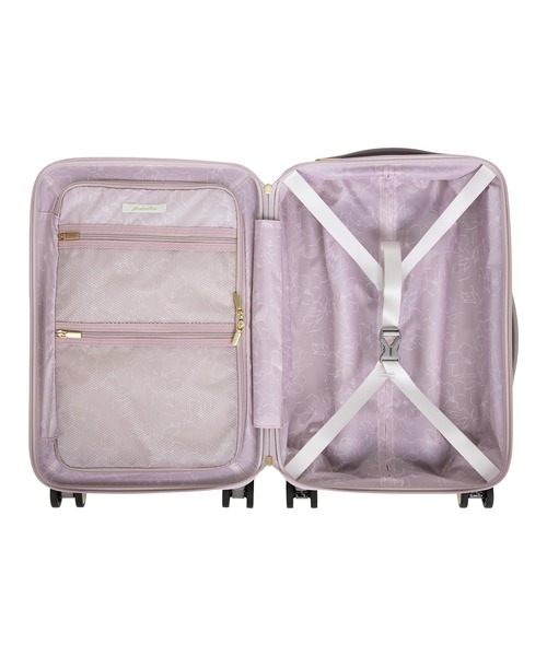 Jewelna Rose(ジュエルナローズ)の「メリエル スーツケース 35L 機内持ち込み 09371(スーツケース/キャリーバッグ・レディース・ピンク/グレー/オフホワイト・FREE)」の21枚目の写真