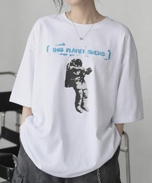 BRANDALISED（ブランダライズド）の「【70】【BRANDALISED/ブランダライズド】バンクシー アートグラフィック 3Dプリント クルーネックTシャツ/ユニセックス/ショート丈有り（Tシャツ/カットソー）」