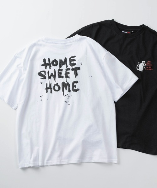 BRANDALISED（ブランダライズド）の「【70】【BRANDALISED/ブランダライズド】バンクシー アートグラフィック 3Dプリント クルーネックTシャツ/ユニセックス/ショート丈有り（Tシャツ/カットソー・メンズ・ホワイト/ブラック系その他/ブラック/ホワイト系その他・XL/FREE/M/L）」の15枚目の写真