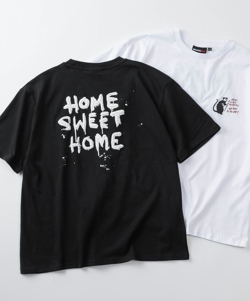 BRANDALISED（ブランダライズド）の「【70】【BRANDALISED/ブランダライズド】バンクシー アートグラフィック 3Dプリント クルーネックTシャツ/ユニセックス/ショート丈有り（Tシャツ/カットソー・メンズ・ホワイト/ブラック系その他/ブラック/ホワイト系その他・XL/FREE/M/L）」の16枚目の写真