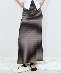 Border Maxi Skirt / ボーダーマキシスカート