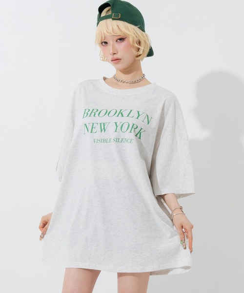 ANAP(アナップ)の「シンプルロゴビッグT(Tシャツ/カットソー・レディース・ブラック/ライトグレー/ホワイト・F)」の15枚目の写真