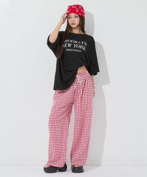 ANAP(アナップ)の「シンプルロゴビッグT(Tシャツ/カットソー・レディース・ブラック/ライトグレー/ホワイト・F)」の21枚目の写真