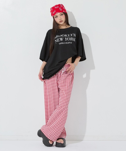 ANAP(アナップ)の「シンプルロゴビッグT(Tシャツ/カットソー・レディース・ブラック/ライトグレー/ホワイト・F)」の22枚目の写真