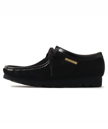 Clarks（クラークス）の「Clarks Wallabee Black Hair On BLACK EYE PATCH atmos / クラークス ワラビー ブラック ヘア オン ブラックアイパッチ アトモス【SP】（ブーツ）」