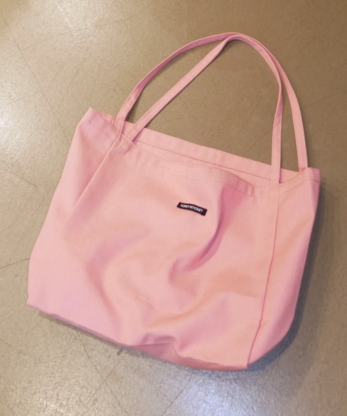 HONEY MI HONEY（ハニーミーハニー）の「honey logo big canvas tote（トートバッグ・レディース・ブラック/ピンク・FREE）」の7枚目の写真