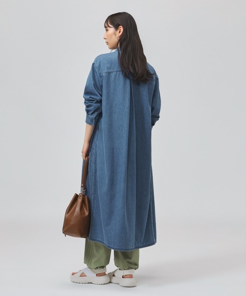 adidas（アディダス）の「【別注】アディダス adidas W COOL DENIM ドレス AP 限定コラボ（ワンピース・レディース・ダークブルー/サックスブルー・M/S/L/XL）」の5枚目の写真