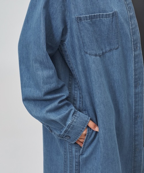 adidas（アディダス）の「【別注】アディダス adidas W COOL DENIM ドレス AP 限定コラボ（ワンピース・レディース・ダークブルー/サックスブルー・M/S/L/XL）」の8枚目の写真