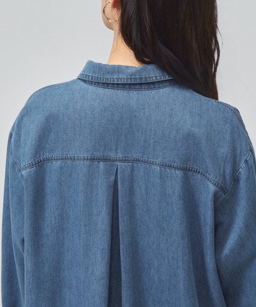 adidas（アディダス）の「【別注】アディダス adidas W COOL DENIM ドレス AP 限定コラボ（ワンピース・レディース・ダークブルー/サックスブルー・M/S/L/XL）」の9枚目の写真