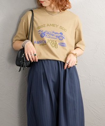 [Americana/アメリカーナ] グラフィックプリントTシャツ