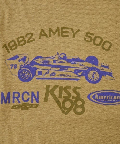 AMERICANA（アメリカーナ）の「[Americana/アメリカーナ] グラフィックプリントTシャツ（Tシャツ/カットソー・レディース・ダークグレー/カーキ/オートミール・ONE SIZE）」の5枚目の写真